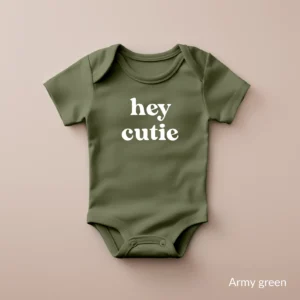Bedrukt rompertje • Hey cutie