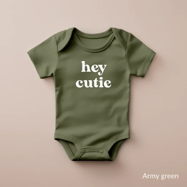 Bedrukt rompertje • Hey cutie